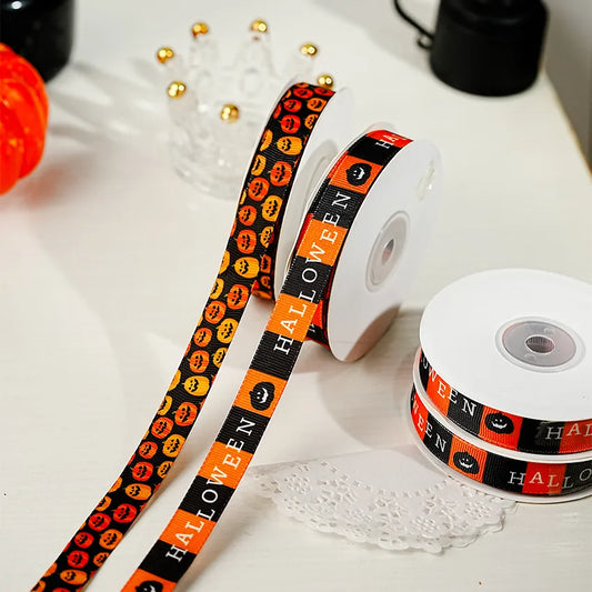 Halloween Cute Simple Style Pumpkin Letter Thread Daily Festival Ribbon