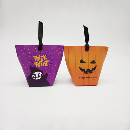 Halloween Funny Pumpkin Ghost Party Festival Gift Wrapping Supplies