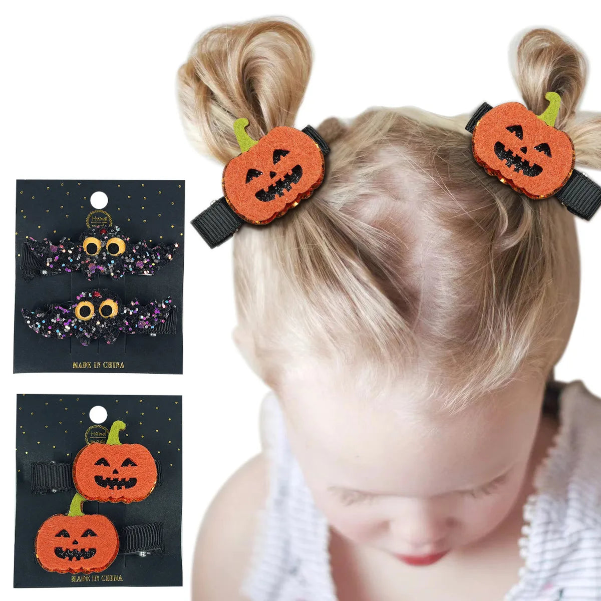 Halloween Funny Pumpkin Polyester Ribbon Holiday Daily Party