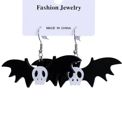 Halloween Geometric Resin Earrings Wholesale Jewelry Nihaojewelry