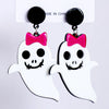 Halloween Geometric Resin Earrings Wholesale Jewelry Nihaojewelry