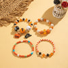 Halloween Ghost Bat Women's Fashion Rice Bead Handmade Bracelet