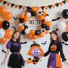 Halloween Holiday Balloon Set Latex Aluminum Film Round Balloon Combination Background Layout Atmosphere Decoration