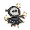 Halloween Jewelry Accessories Zinc Alloy Pumpkin Ghost Pendant Dripping Oil Style