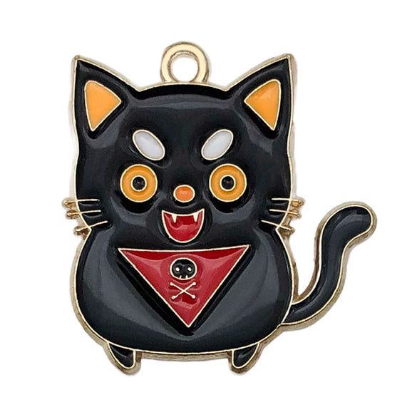 Halloween Jewelry Accessories Zinc Alloy Pumpkin Ghost Pendant Dripping Oil Style