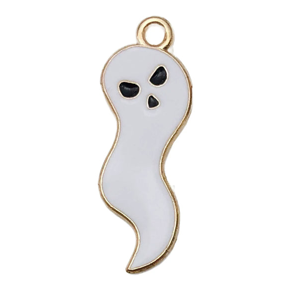Halloween Jewelry Accessories Zinc Alloy Pumpkin Ghost Pendant Dripping Oil Style