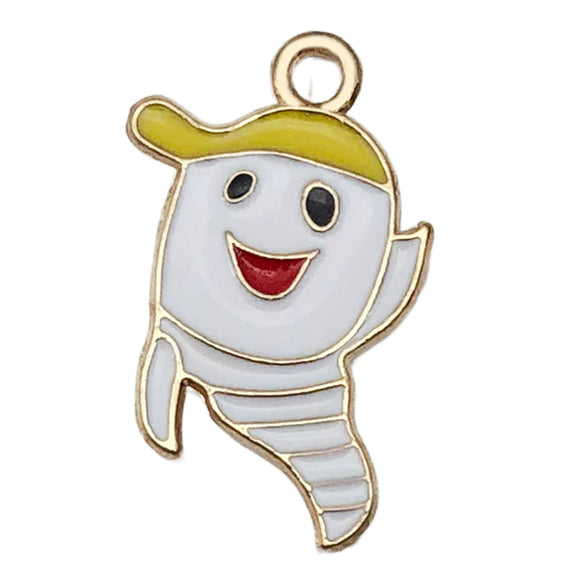 Halloween Jewelry Accessories Zinc Alloy Pumpkin Ghost Pendant Dripping Oil Style