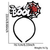 Halloween Plastic Felt Headband Accessories With Ghost Skull Cartoon Decorations