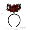 Halloween Plastic Felt Headband Accessories With Ghost Skull Cartoon Decorations