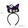 Halloween Plastic Felt Headband Accessories With Ghost Skull Cartoon Decorations