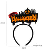 Halloween Plastic Felt Headband Accessories With Ghost Skull Cartoon Decorations