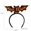 Halloween Plastic Felt Headband Accessories With Ghost Skull Cartoon Decorations
