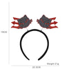 Halloween Plastic Felt Headband Accessories With Ghost Skull Cartoon Decorations