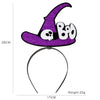 Halloween Plastic Felt Headband Accessories With Ghost Skull Cartoon Decorations