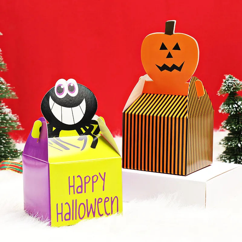 Halloween Pumpkin Cat Paper Party Gift Wrapping Supplies