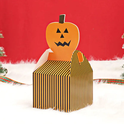 Halloween Pumpkin Cat Paper Party Gift Wrapping Supplies