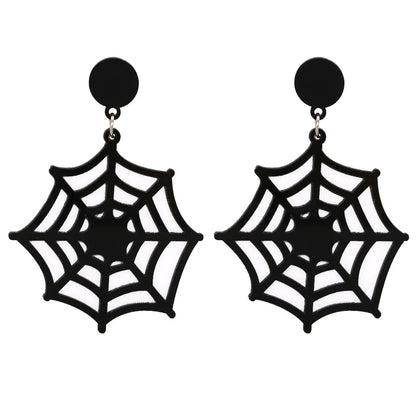 Halloween Pumpkin Ghost Acrylic Resin Earrings Wholesale Gooddiy