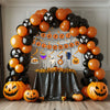Halloween Pumpkin Ghost Latex Round Aluminum Film Balloon Package For Decoration