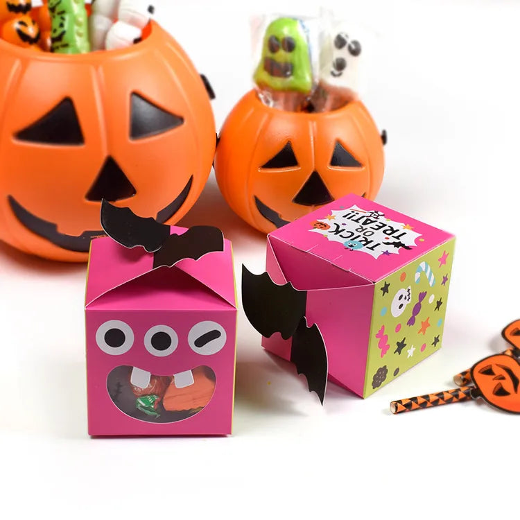 Halloween Simple Style Classic Style Color Block Holiday Festival Candy Box