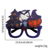 Halloween Spider Pumpkin Cartoon Glasses Frame Made Of Plastic With Semi Manual Semi Mechanical Craft For Children And Adults