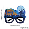Halloween Spider Pumpkin Cartoon Glasses Frame Made Of Plastic With Semi Manual Semi Mechanical Craft For Children And Adults