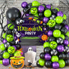 Halloween Spider Round Latex Balloon Carnival Party Decoration