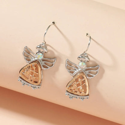 Geometric Plating Alloy No Inlaid Earrings