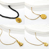Halloween Spider Web Pendant Necklace Electroplated Stainless Steel Geometric Jewelry With Cross Chain For Women And Men