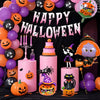 Halloween Theme Party Decoration Latex Balloon Arch And Chain Carnival Set With Round Balloons