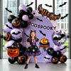 Halloween Theme Party Decoration Latex Balloon Arch Round Balloon Chain Carnival Set Package