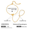 Hand Jewelry Stainless Steel Butterfly Mitten Bracelet With Animal Zodiac Pattern Electroplated