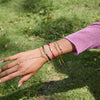 Hand Jewelry Stainless Steel Butterfly Mitten Bracelet With Animal Zodiac Pattern Electroplated