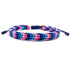 Hand Knitted Thread Rope Braided Bracelet Natural Colorful Geometric Woven Jewelry For Unisex