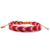 Hand Knitted Thread Rope Braided Bracelet Natural Colorful Geometric Woven Jewelry For Unisex