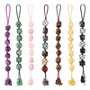 Hand Woven Stone Pendant Car Pendant With 7 Color Natural Stone
