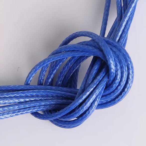 Hand Woven Wax Rope Leather Rope Necklace Bracelet
