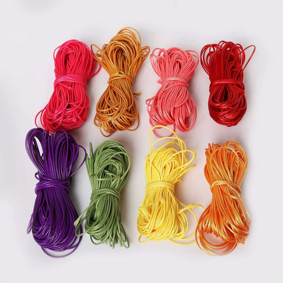 Hand Woven Wax Rope Leather Rope Necklace Bracelet