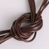 Hand Woven Wax Rope Leather Rope Necklace Bracelet