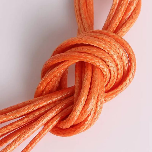 Hand Woven Wax Rope Leather Rope Necklace Bracelet