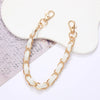 Handheld Chain Jewelry Accessories Metal Leather Double Chain Hand Knitted