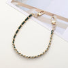 Handheld Chain Jewelry Accessories Metal Leather Double Chain Hand Knitted