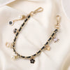 Handheld Chain Jewelry Accessories Metal Leather Double Chain Hand Knitted
