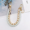 Handheld Chain Jewelry Accessories Metal Leather Double Chain Hand Knitted