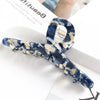 Handmade Acetate Acrylic Crossshaped Hair Claw Clip For Women Stylish Hair Accessory