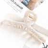 Handmade Acetate Acrylic Crossshaped Hair Claw Clip For Women Stylish Hair Accessory