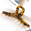 Handmade Acetate Acrylic Crossshaped Hair Claw Clip For Women Stylish Hair Accessory