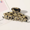 Handmade Acetate Geometric Duckbill Hair Clip For Women Elegant Minimalist Hair Accessory