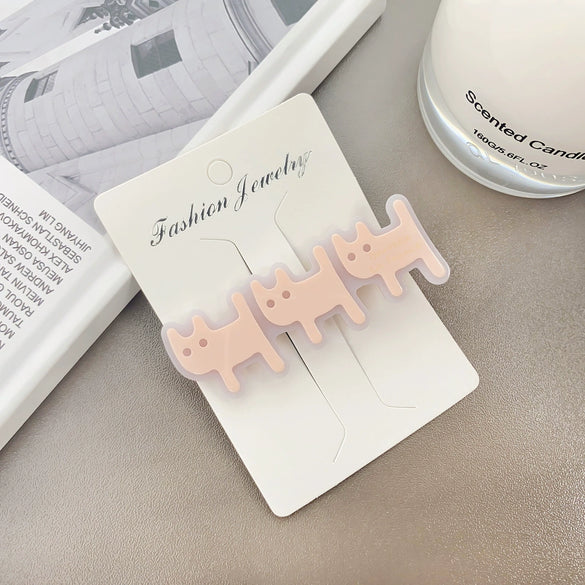 Handmade Acetic Acid Animal Duckbill Hair Clip French Retro Style