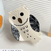 Handmade Acetic Acid Animal Owl Hair Clip Cute Hair Accessories