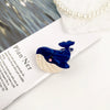 Handmade Acetic Acid Cartoon Ocean Animals Hair Clips For Women